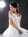 Studio Photo] Jill Weiting's white wedding dress(21)